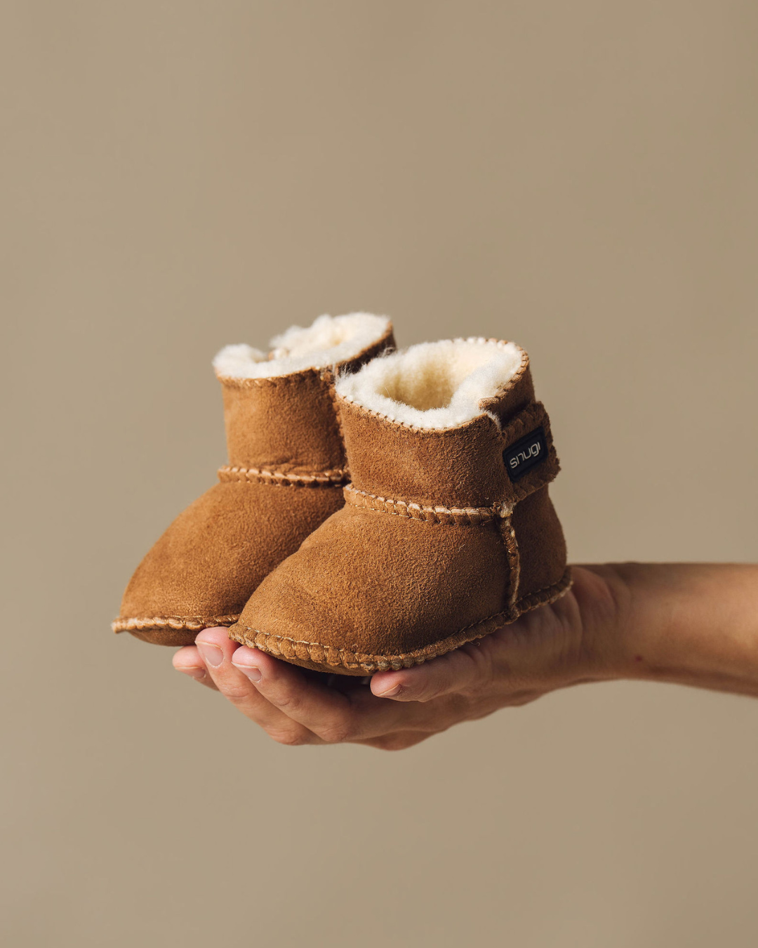 Merino Stiefel Braun