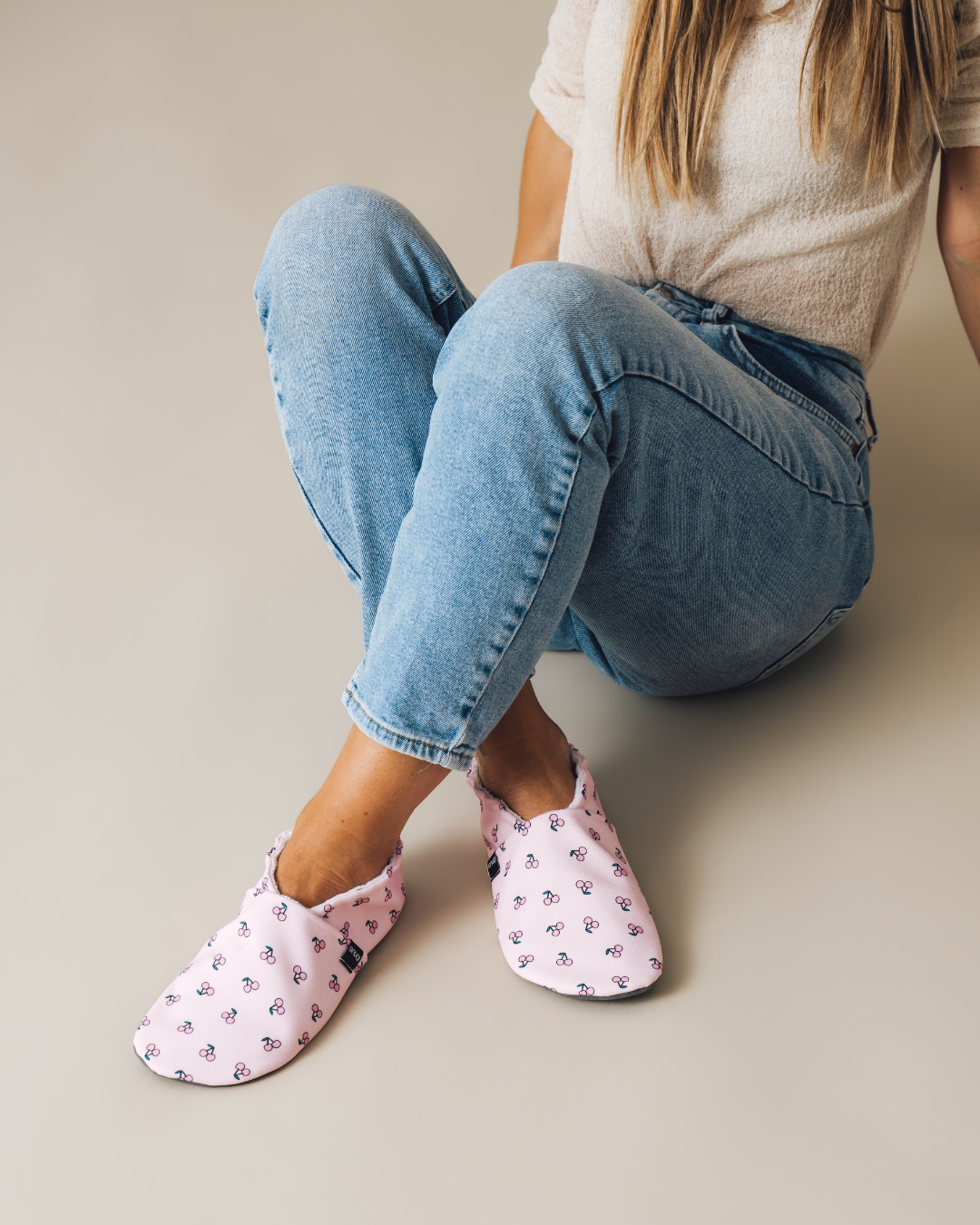 Barfuß Damenschuhe Kirschen