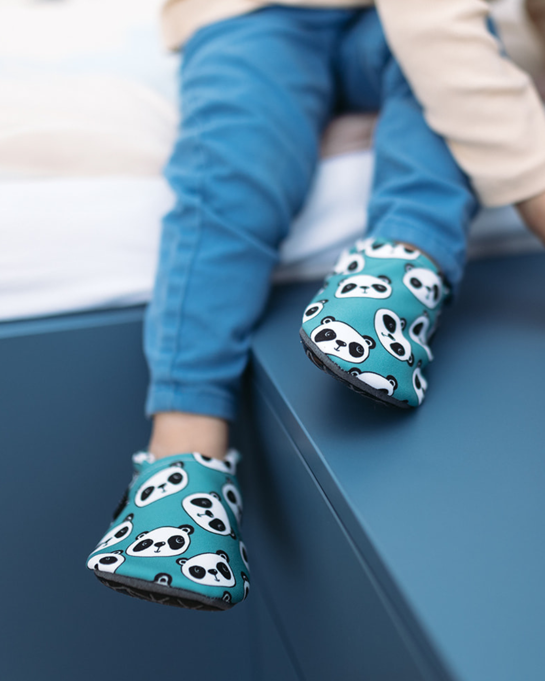 Barfuß Hausschuhe Pandas
