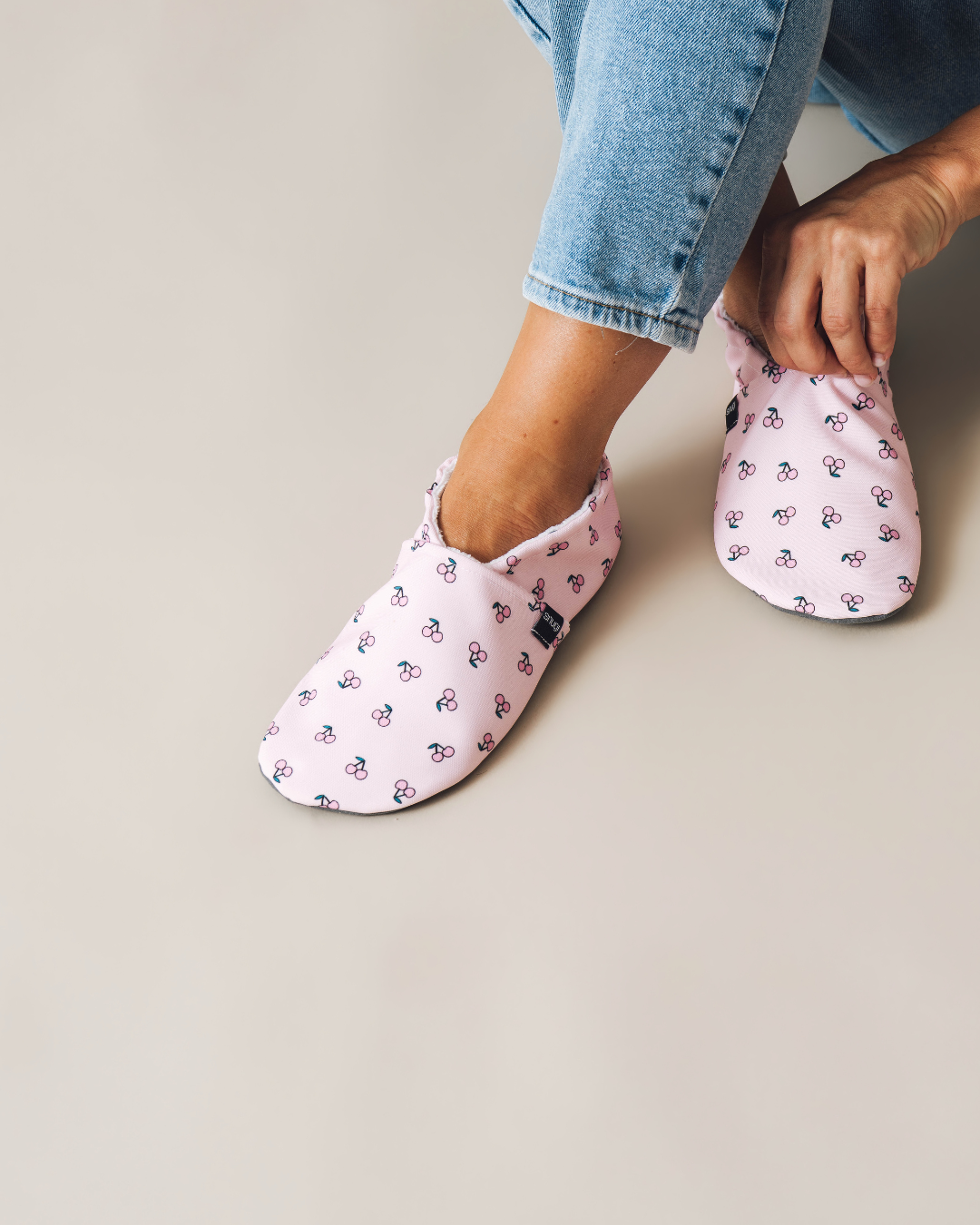 Barfuß Damenschuhe Kirschen