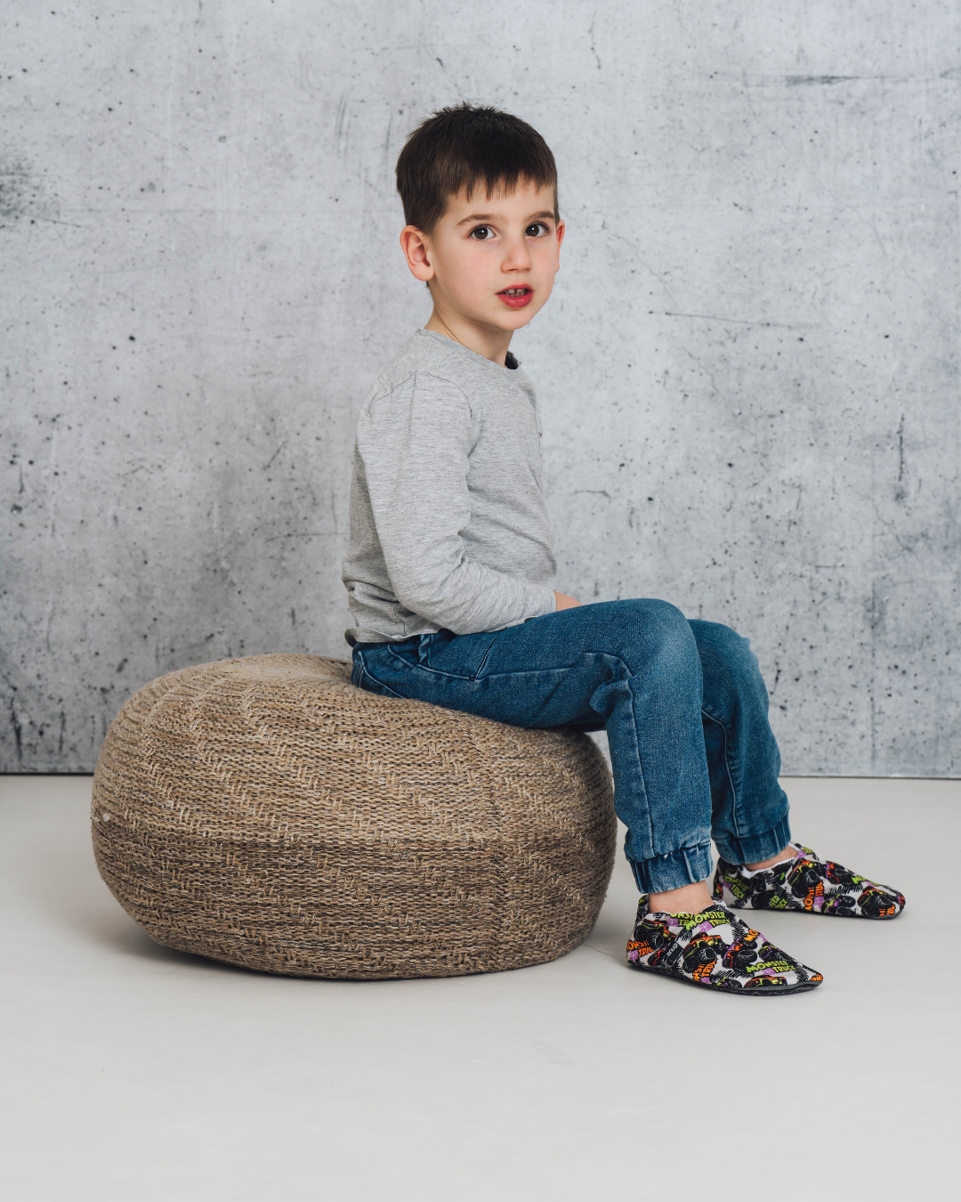Barfußschuhe Monstertrucks