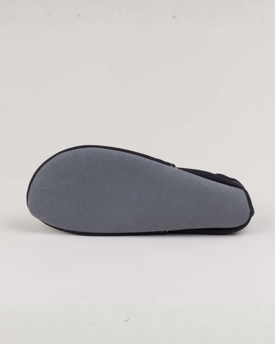 Barfuß Herren Hausschuhe Steingrau